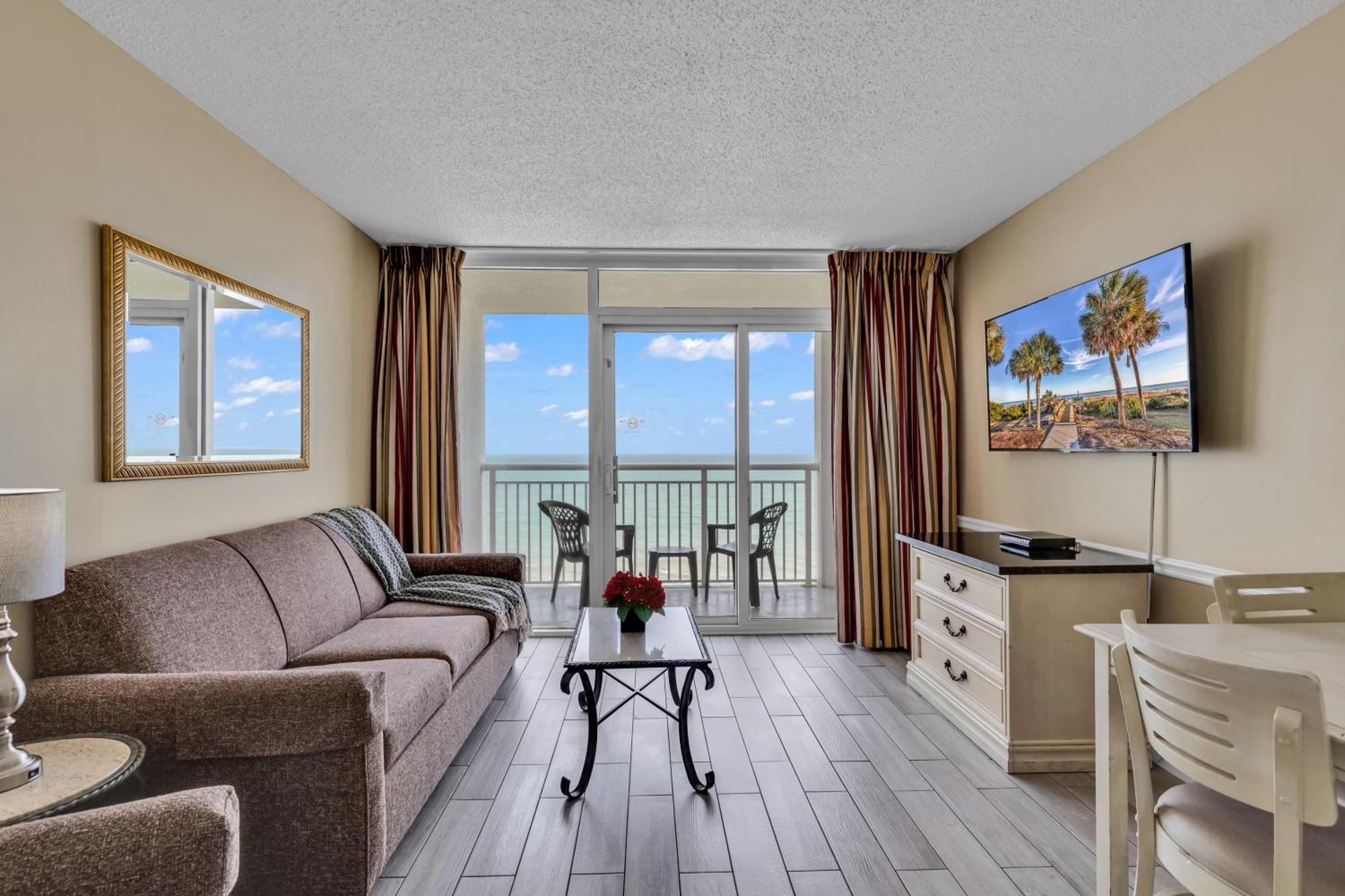 Oceanfront Condo Camelot By The Sea Myrtle Beach Esterno foto